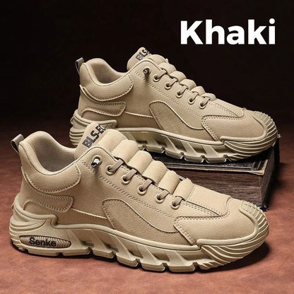 Men's Thick Sole Slip-On Shoes