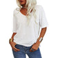 🔥Last Day 49% OFF🔥Women's Solid Color V-Neck T-shirt - 12 COLORS