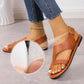 Women's Fashion Casual Toe Ring Flat Sandals