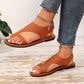 Women's Fashion Casual Toe Ring Flat Sandals