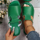 Women's Fashion Comfortable Flat Sandal Slippers