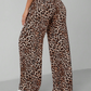 💎 LIMITED SALE ONLY ￡13.99!! 💎Leopard Print Wide-Leg Trousers 🐆Elegant. Comfortable. Made for women who know their style.✨