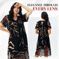 🔥Last Day Special Sale 60% OFF!!💝✨Flowy V-Neck Printed Long Dress, Lightweight, Comfy,Breathable, Wrinkle-Resistant,Flattering For All Body Types.👗