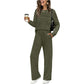 🔥LAST DAY SALE 70% OFF👍✨Women's 2026 UK Casual Crew Neck Top & Drawstring Pants Set