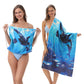 🥳LIMITED TIME 50% OFF!🏖️2-in-1 Convertible Beach Towel & Drawstring Backpack