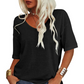 🌸LAST DAY SPECIAL PRICE: ￡9.99!!🌸Women's Casual V-Neck Short Sleeve T-Shirt