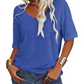 🌸LAST DAY SPECIAL PRICE: ￡9.99!!🌸Women's Casual V-Neck Short Sleeve T-Shirt
