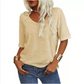 🌸LAST DAY SPECIAL PRICE: ￡9.99!!🌸Women's Casual V-Neck Short Sleeve T-Shirt