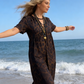👗New arrival 40% OFF!🥰Women's V-Neck Leopard Print Maxi Dress