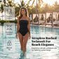 🔥 Women's Strapless Ruched One-Piece Swimsuit🔥