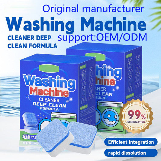 🧺🔥The washing machine at home needs a cleaning session now 🧼✨Washing Machine Cleaner Tablets