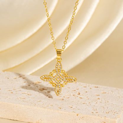 🔥Hot Sale🔥Unisex Witch Knot Pendant Necklace