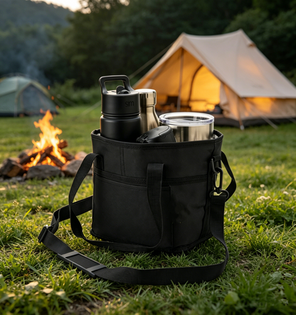 🔥Hot Sale🔥4-Cup Drink Carrier Tote with Shoulder Strap