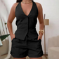 🔥2026 HOT SALE 50% OFF!!!👗Halter Vest & Shorts 2-Piece Set