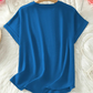 💥Last Day Special Sale 50% OFF💝✨Fashion Loose Solid Color Short Sleeve Blouse