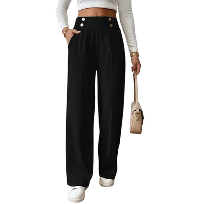 🎁2026 New Arrivals 50% OFF💥Women's High-Waist Wide-Leg Trousers