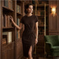 👗LIMITED-TIME 50% OFF!✨Women's Elegant Waist Twist High Slit Sleeveless Midi Dress– Waist-Cinching, Elegant, Flowing Silhouette 💃