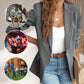 🥰Spring  Sale-50% OFF💛Elegant Soft Solid Color Lapel Buttons Jacket