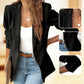 🥰Spring  Sale-50% OFF💛Elegant Soft Solid Color Lapel Buttons Jacket