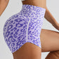 🎉LIMITED SALE: ONLY ￡9.99!!😎Women's Leopard Print Butt-Lifting Fitness Shorts