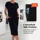 🎉2026 Hot Sale 49% OFF💃🌿Women's Casual Short Sleeve T-Shirt Dress