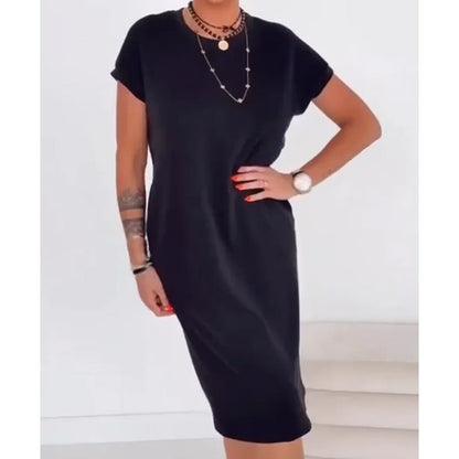 🎉2026 Hot Sale 49% OFF💃🌿Women's Casual Short Sleeve T-Shirt Dress