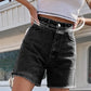 👖 50% OFF NOW!🌞Women's Classy Mid-Rise Tassel Hem Baggy Denim Short– Breathable, Versatile & a Perfect Summer Wardrobe Essential 👚✨