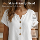 🎁2026 New Arrivals 50% OFF💥Women's V-Neck Button Casual T-Shirt