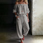 👗Last Day Promotion 50% OFF🌸Women's Off Shoulder Jumpsuit – Effortless Chic With A Flattering Fit ✨