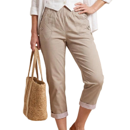 👖 LIMITED-TIME 50% OFF! ✨Women Casual Slim Fit Cropped Pants