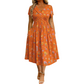 🔥LAST DAY SALE- 49% OFF🎁Women's V-Neck Floral Print Dress with Twist Waist
