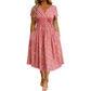 🔥LAST DAY SALE- 49% OFF🎁Women's V-Neck Floral Print Dress with Twist Waist