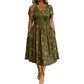 🔥LAST DAY SALE- 49% OFF🎁Women's V-Neck Floral Print Dress with Twist Waist