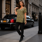 ⏳LAST DAY SALE ONLY ￡13.99!!🔥Women's Leopard Print Loose V-Neck T-Shirt