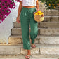 ⏳LAST DAY SALE ONLY￡11.99!!🌿Women's Cotton Linen Straight Leg Pants