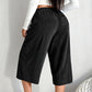 💖LAST DAY SALE 65% OFF💖🎁Women's Ribbed Wide-Leg Drawstring Cropped Pants