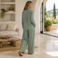 🔥LAST DAY SALE 70% OFF👍✨Women's Casual Long-Sleeve Top & Pants 2-Piece Set