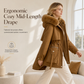Women's Winter Faux Fur Padded Parka