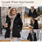Women's Winter Faux Fur Padded Parka