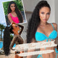 💜2026 NEW IN £12.99!!⚡50K+ SOLD! 💜Curly Wavy Frizzy Hair Extension with Ponytail